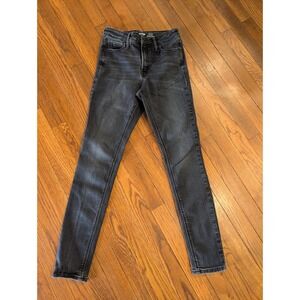 Old Navy Rockstar Super Skinny High Rise Dark Wash Jeans Secret Slim Pockets 4